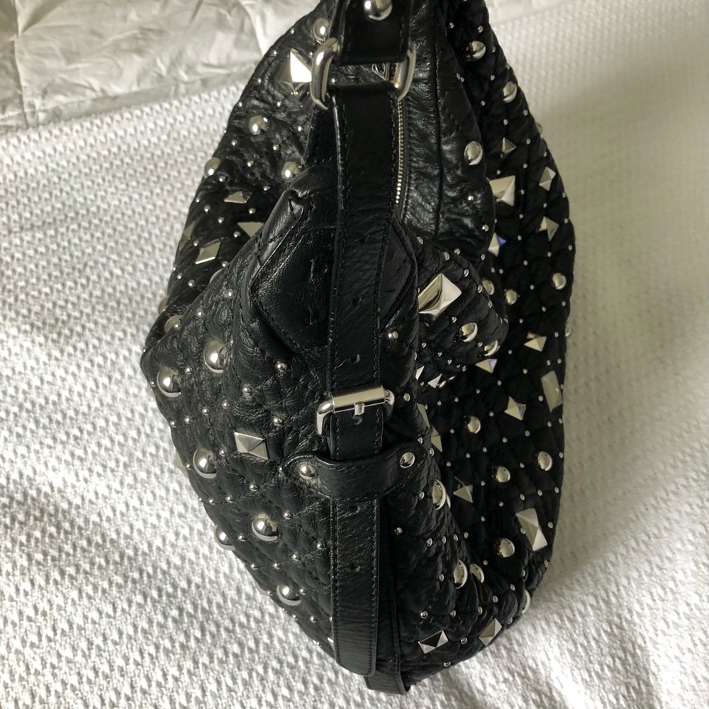 EUC DKNY Studded Shoulder Bag (so Rock ‘n’ Roll)!